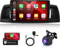 Rimoody Mirror Android Radio ex for Camera Car with Carplay, Backup 9 1G+32G FM Stereo THONZER Touch GPS Corolla WiFi Car Link Bluetooth SWC Inch Wireless Toyota 2007-2012 USB RCA Screen +