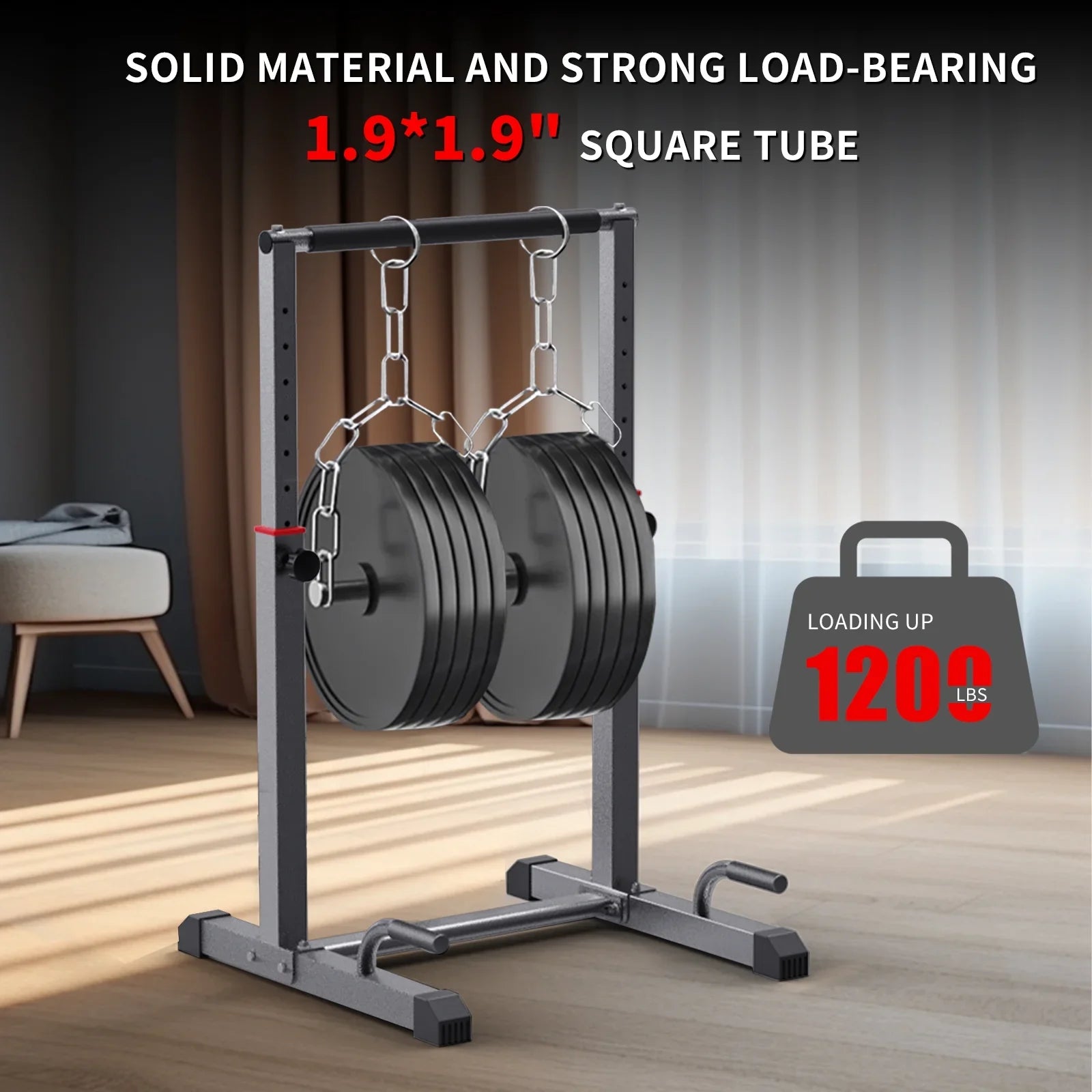 Workout Station Bar Adjustable, Dip Heave Full Fitness,Functional 1200lbs Set, Bars 9 Parallettes Dip Duty Level for Station Body
