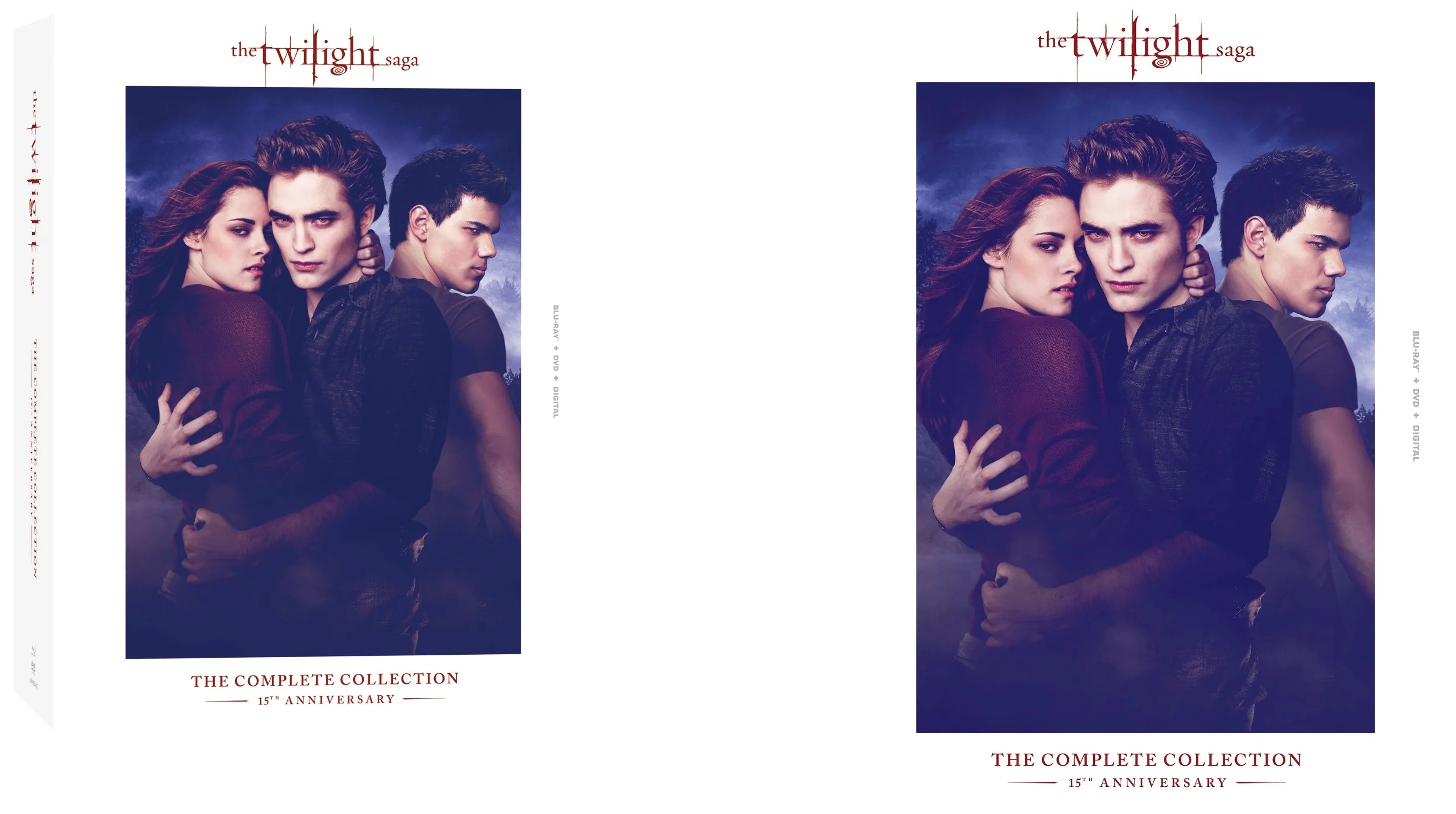 Saga Twilight + 5 Movie 15th Anniversary DVD) (Blu-ray Collection