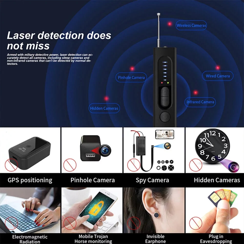 Device Detector - Anti-spy Hidden JahyElec Detection Signal Smart Gear Camera Audio RF