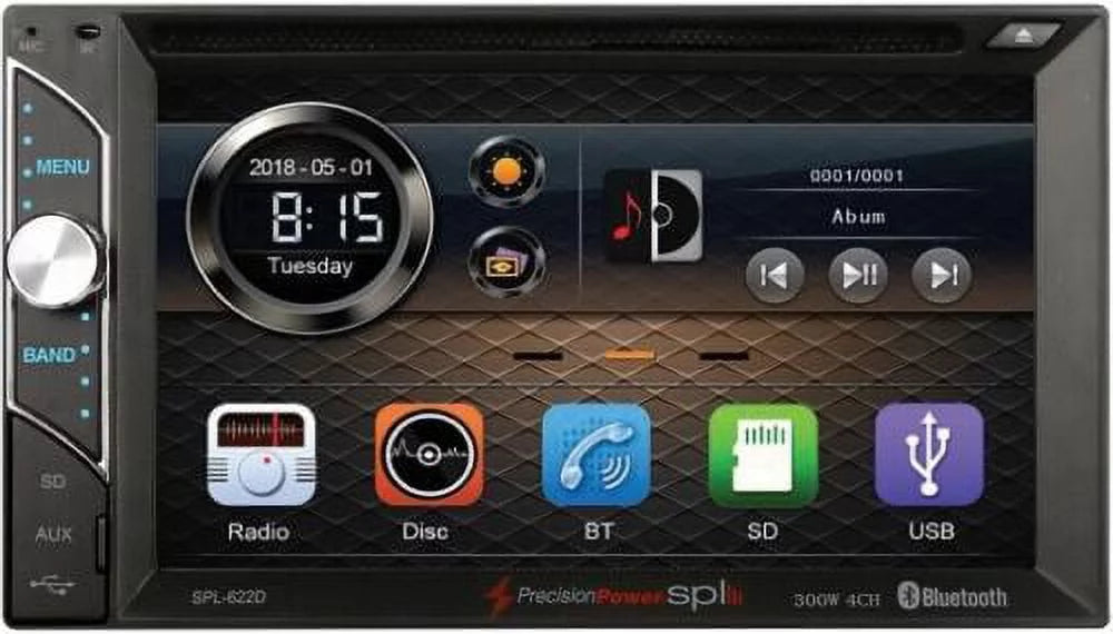STEREO SIERRA TOUCHSCREEN USB CD/DVD 1999-2002 SILVERADO AUX CAR RADIO BLUETOOTH