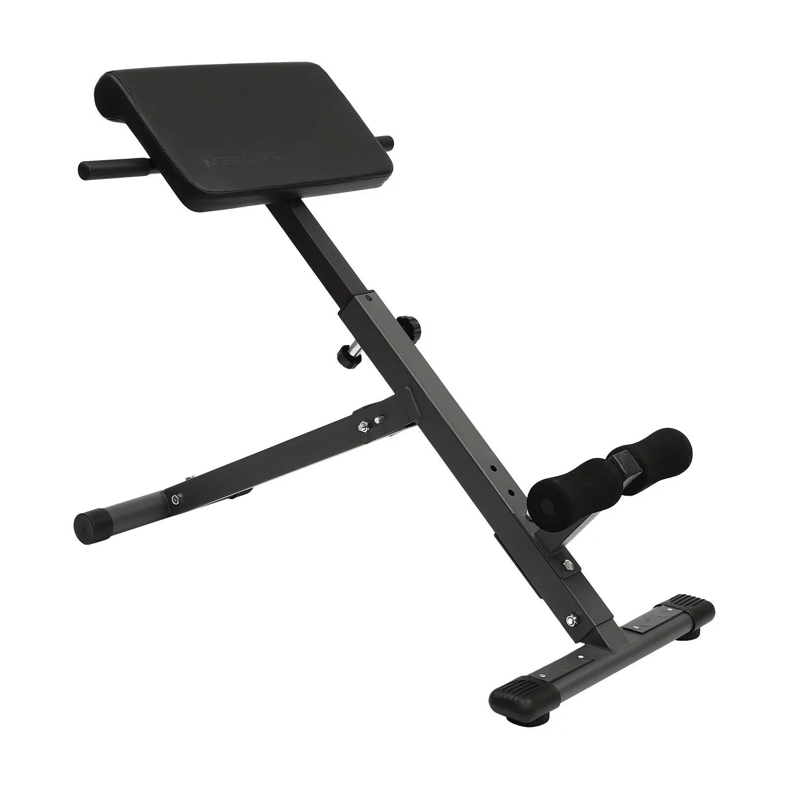 Adjustable Gym 5-Level Extension Workouts Black Sit 330 lbs Chair Roman for Home up Machine Bench