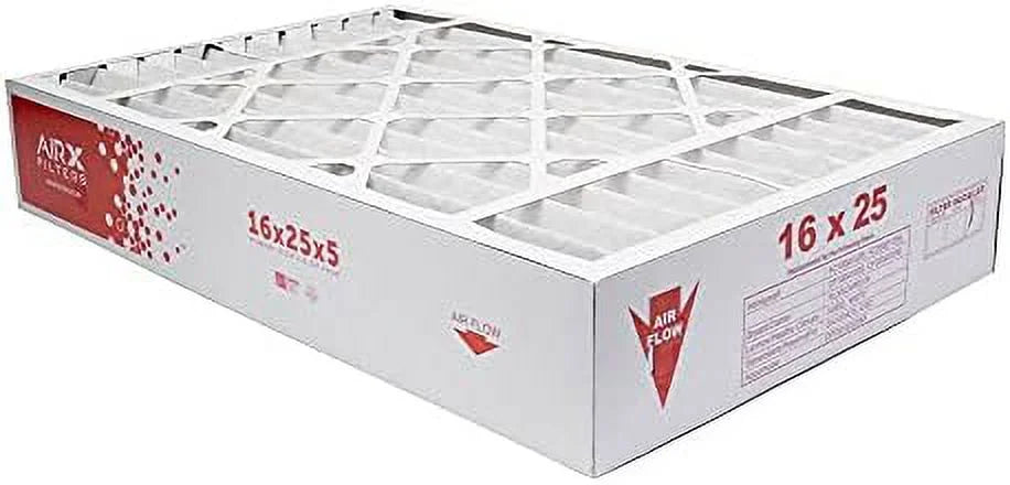 2-Pk, For Furne Dust CF200D1625, Air The Made In Replement Filter 8 HV MERV CF200A1008 FC100A1029 16X25x5
