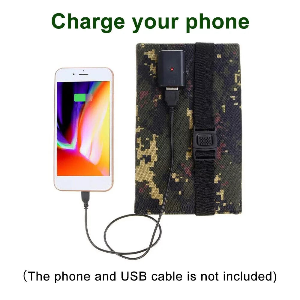Hiking Battery Camping High Foldable 80W Panel Rechargeable Charger USB Solar exterior Phone Portable grade