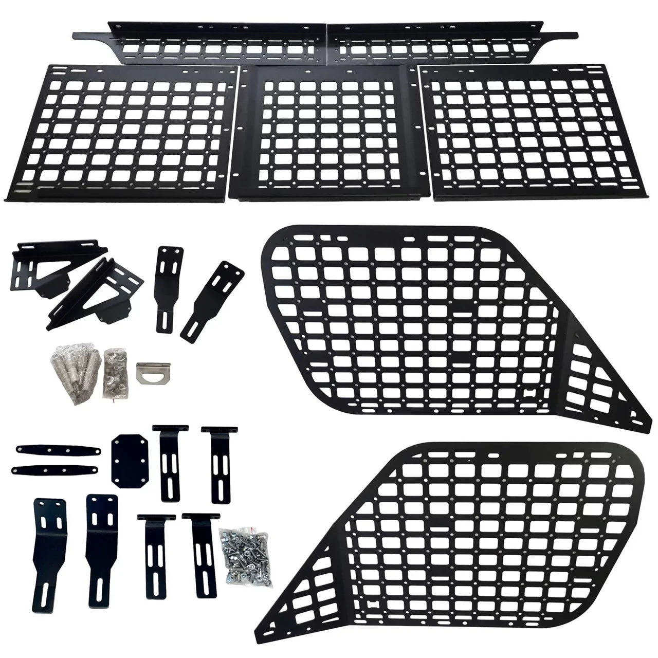 Storage Shelf BAKOD MSW100 Toyota Window 4Runner Molle Panel for Set MSPS100 Black 2010-2023