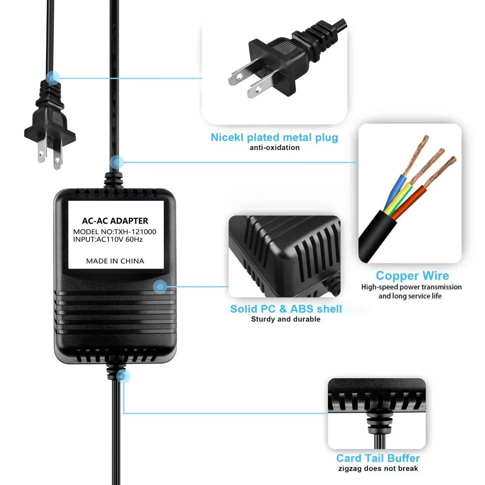 Class HK-01T Power with Harman Kardon Adapter to HK195-01T Transformer compatible AC CJP-Geek 2 AC