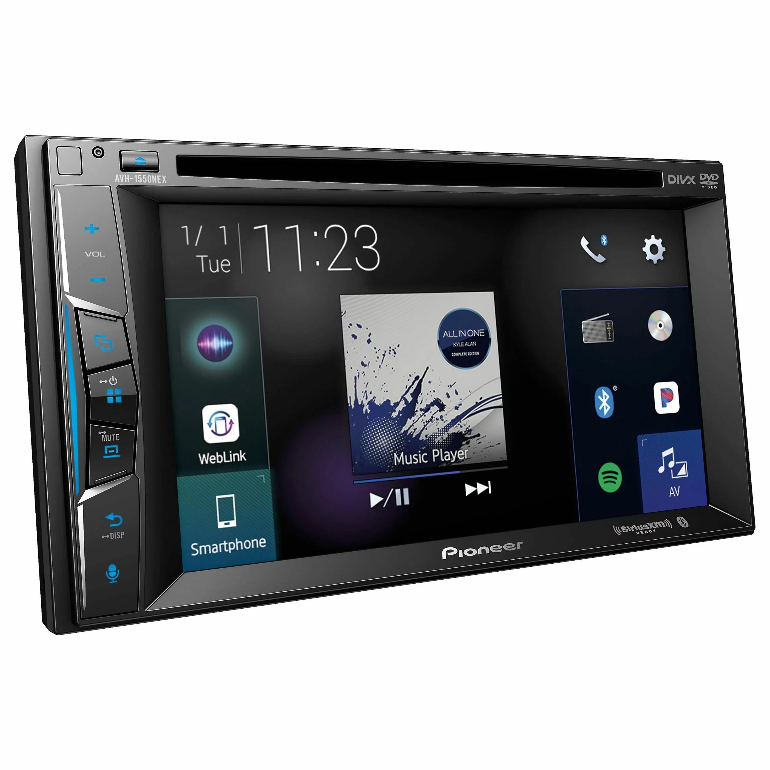 AVH1550NEX DVD inch 6.2 Receiver Pioneer Multimedia