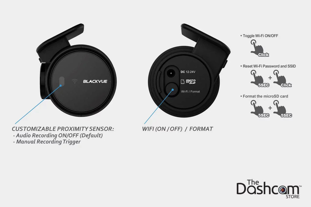 WiFi 16 Single-Lens Memory 1080p/60fps GB w/ BlackVue DR750S-1CH Dashcam GPS Card