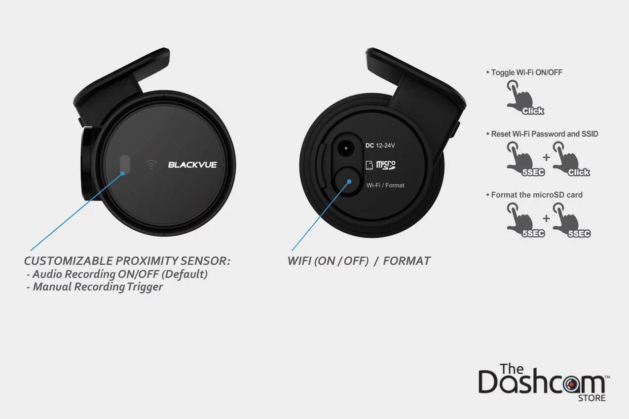 WiFi 16 Single-Lens Memory 1080p/60fps GB w/ BlackVue DR750S-1CH Dashcam GPS Card