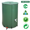 Barrel, Portable liquid Storage Rain 100 Collapsible Tank Ktaxon Gallon