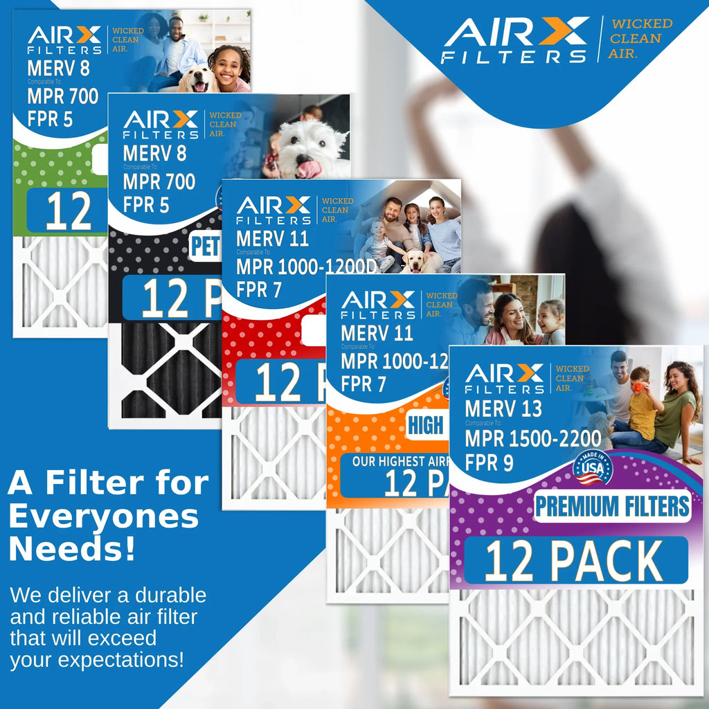 MPR Air 18x24x2 13 - of 9 - Filters FILTERS USA Made 2200 Furnace Pack CLEAN Comparable Rating, FPR 1500 Filter by WICKED MERV to AIRX & in 12 AIR.