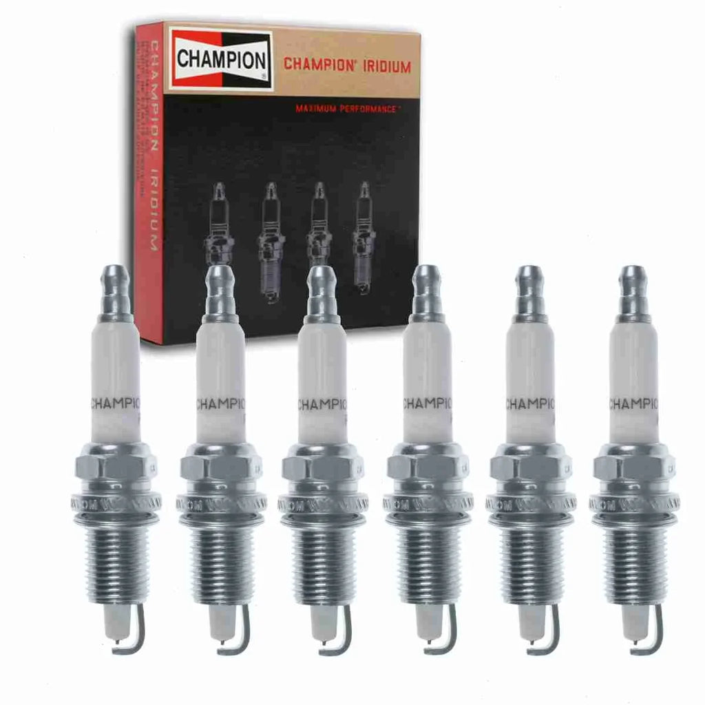 Champion Spark Ignition Iridium 9809 Secondary IZFR6F11 QC8WEP for Plugs pc Wire 6