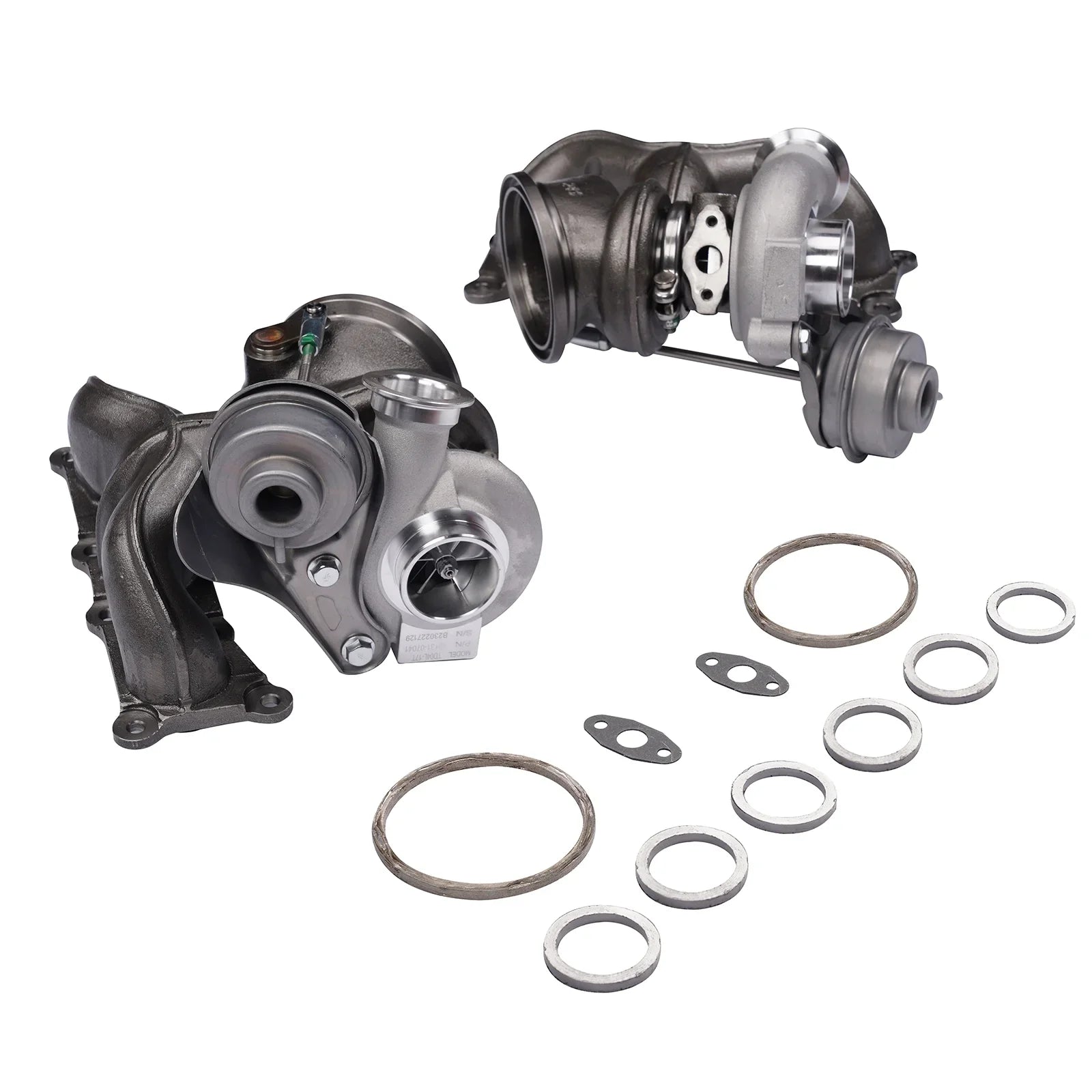 TD04L E93 Upgrade 11654555418 Pair 2007-2010 335i E91 3.0L for 335xi N54 E90 17T 4913107031 11654555419 4913107041 E92 Turbocharger