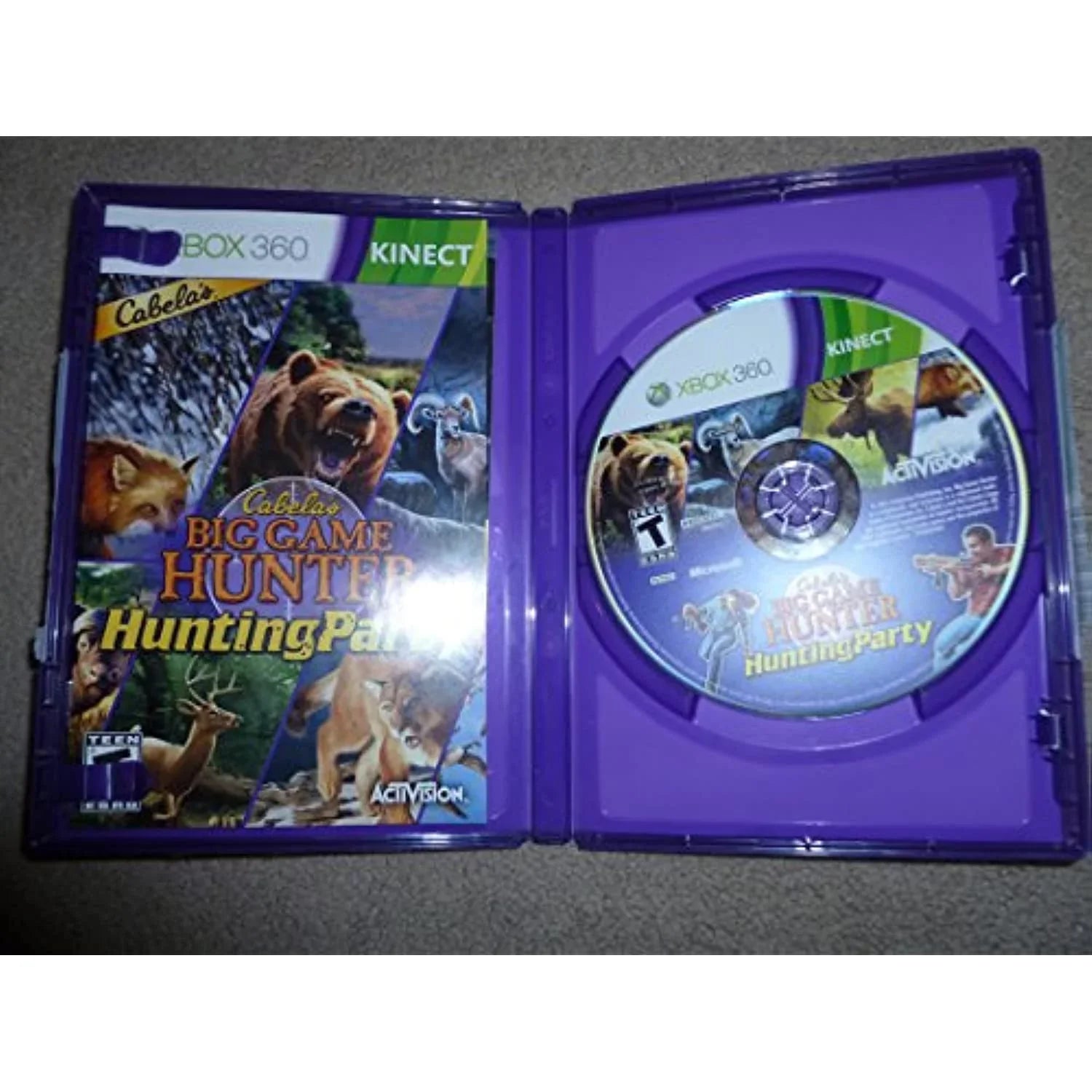 Kinect Hunting Game Only Game 360 Hunter: Party Xbox Game Cabelas Big Video