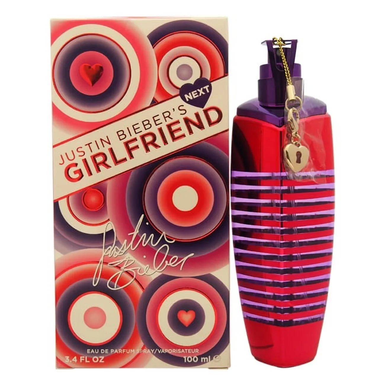 Oz Eau Girlfriend Justin Perfume Next Parfum, Women, 3.4 de Bieber for