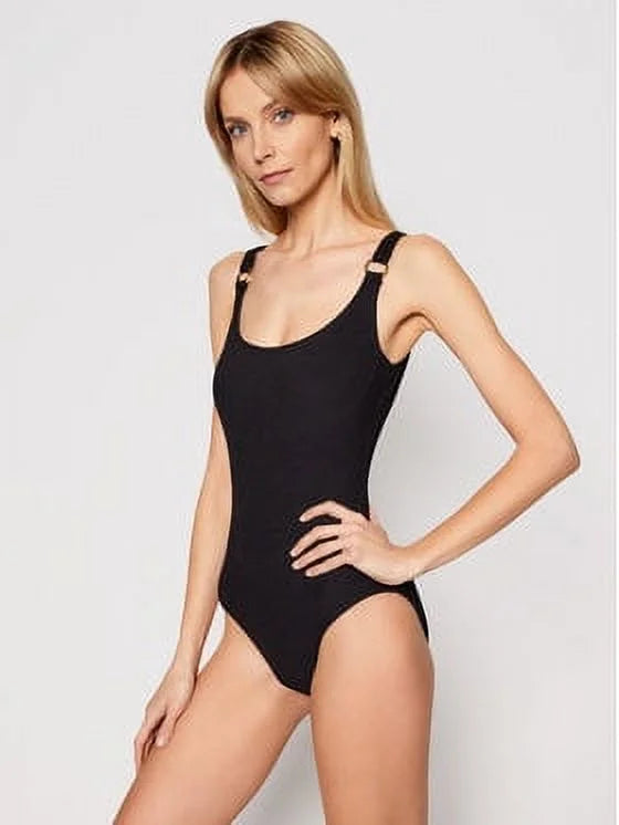 One-Piece Kors Logo US Swimsuit, Underwire Michael 4 BLACK