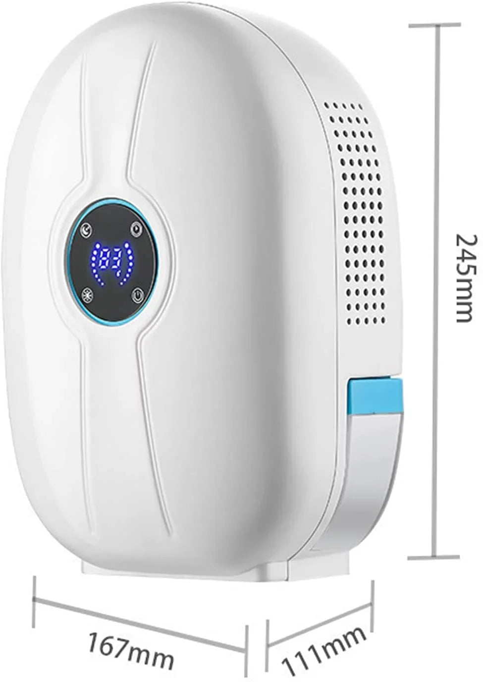 Oukaning Portable Dryer Dehumidifier Mini Air 22W Machine 500ml Home Bedroom Basement