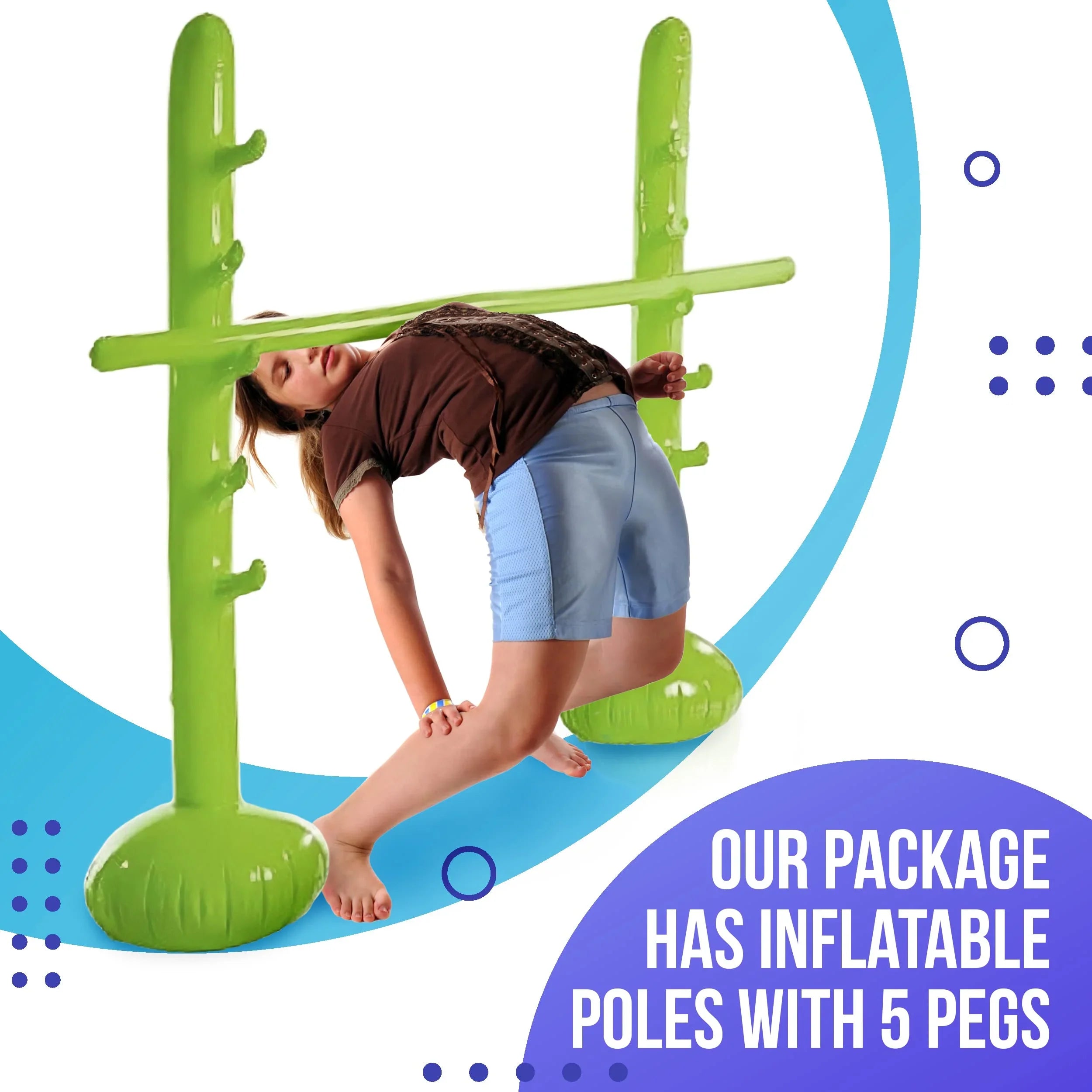 for Adults Inflatable and Toys Game Kids Toys Pool More Party Limbo Games Birthday Games, for exterior - Beach, for Toddler Kid Adults, for Limbo Party Game and Picnic, Indoor Kids for Inflatable and -