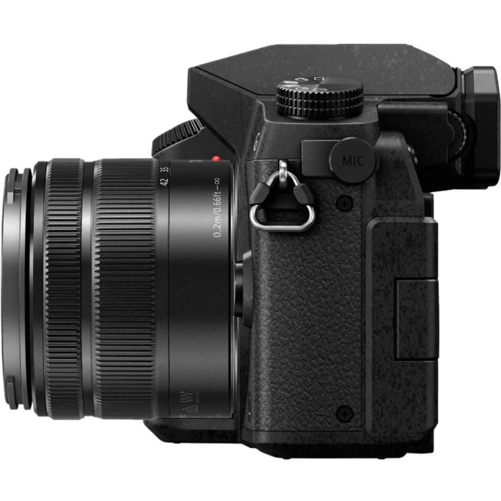 Megapixel 2), Black G7 Camera 1), 5.91" (Lens with 1.65" 1.77", Mirrorless Lens, 16 Panasonic 0.55", (Lens Lumix
