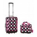 Pink Luggage Dot Multi Set Pc Rockland 2