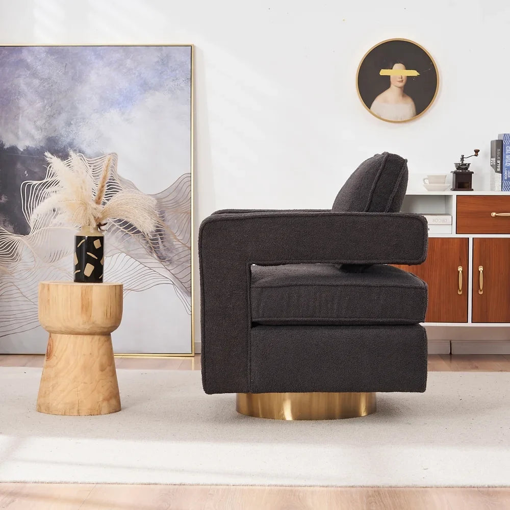 Room,360 Hotel, for Swivel Swivel Chair Living Sofa jx Chair, Leisure Club Degree Single je Yone Modern Office for Barrel Accent Bedroom, Arm Chair Nursery, Small