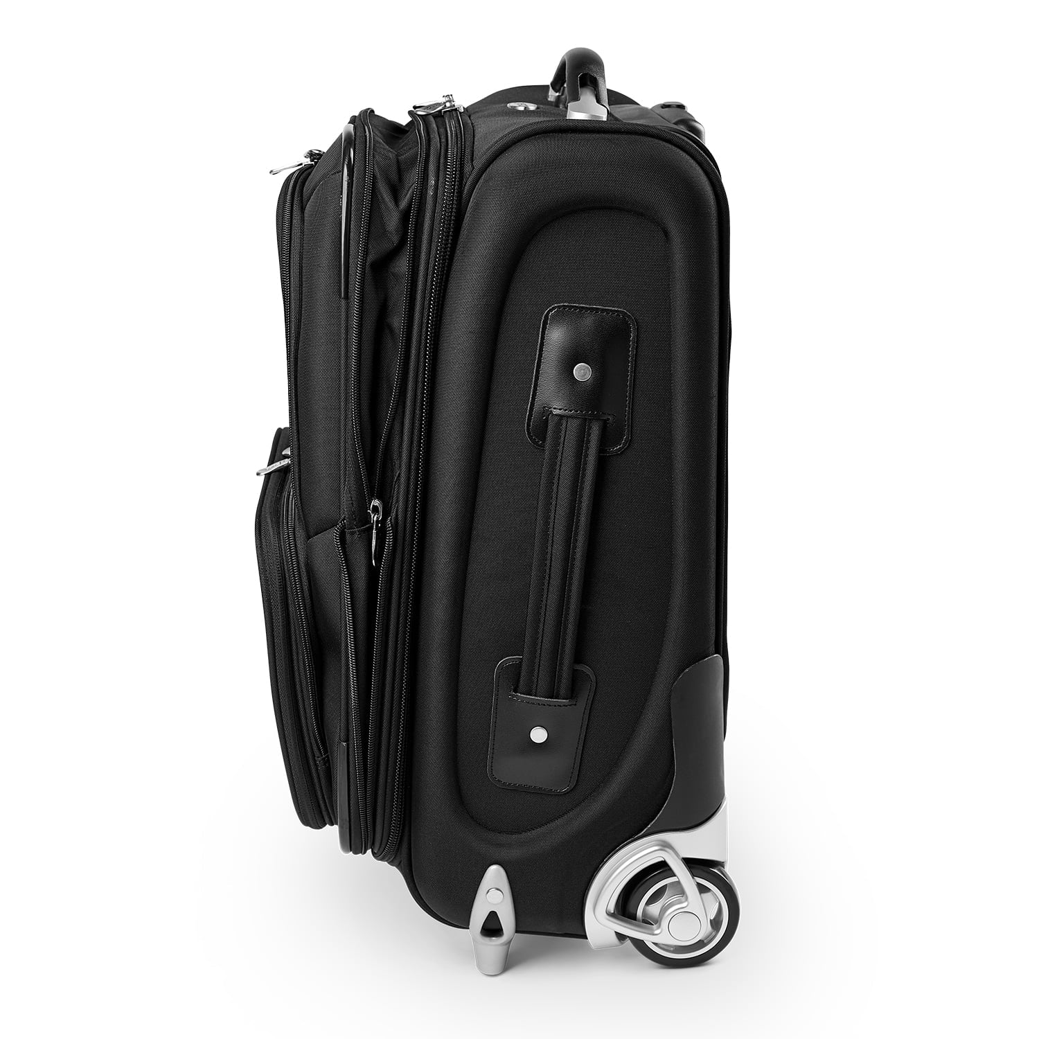 Philadelphia Eagles 21" Carry-On Softside MOJO Rolling Black Suitcase