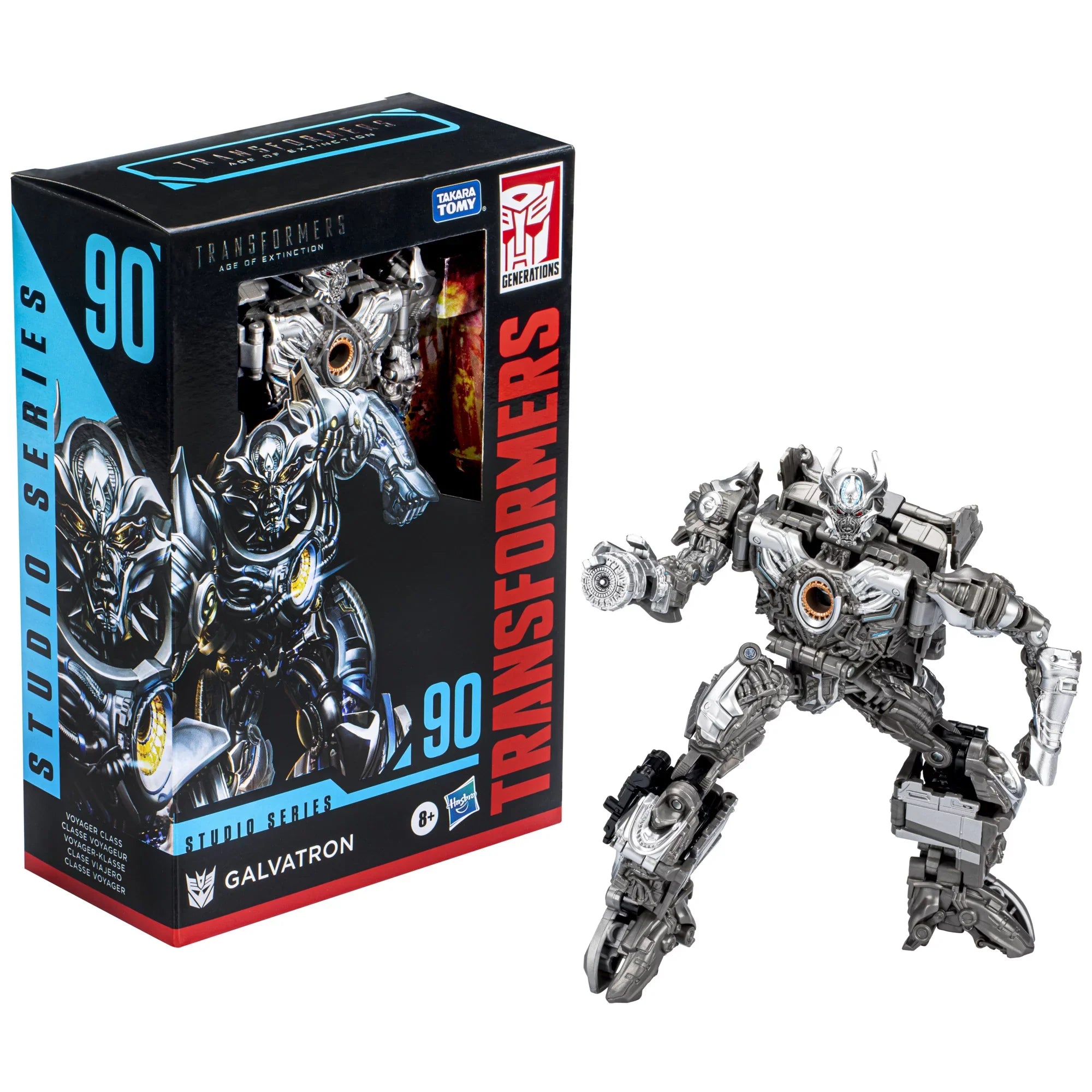 Transformers Action 90 Transformers: Galvatron Figure Voyager Series Studio