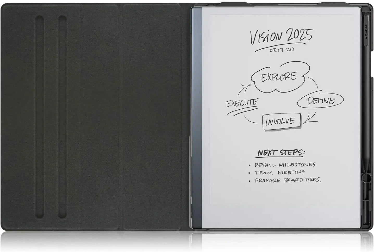 Holder Magnetic Pen for 2 Slim Book Remarkable Case 10.3 with Folio Inch for Paper Remarkable 2 Xuanbeier Digital Ultra