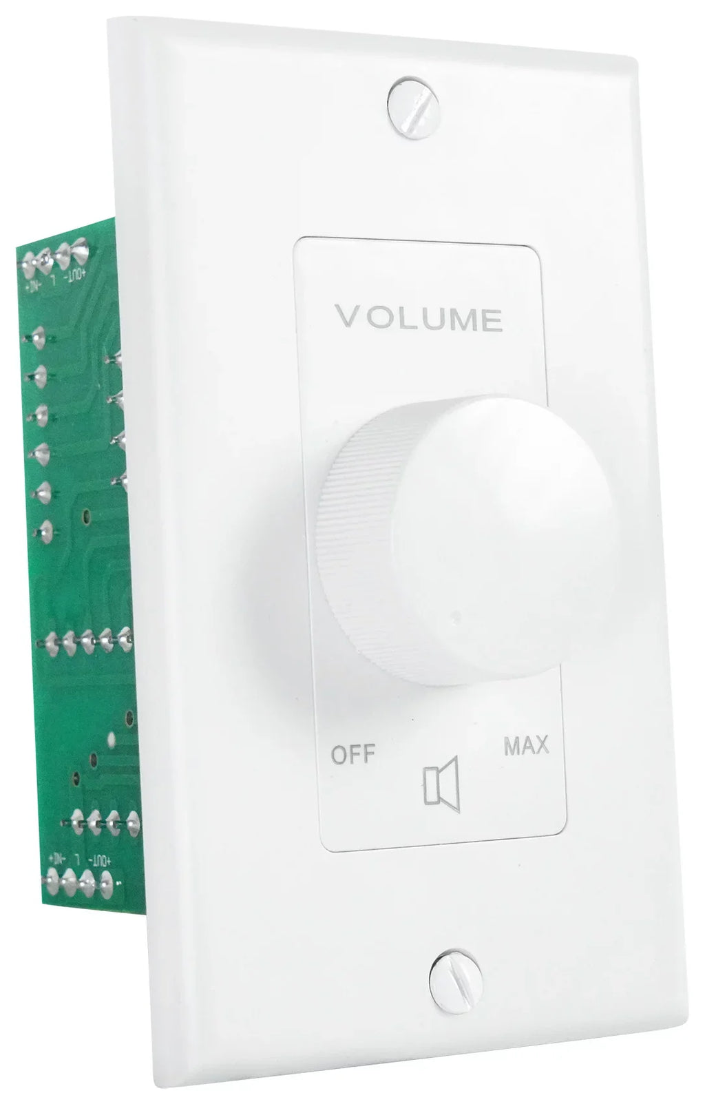 Stereo+8 Audio Rockville Home 4-Room Kit 8" White Controls Ceiling Speakers+Wall