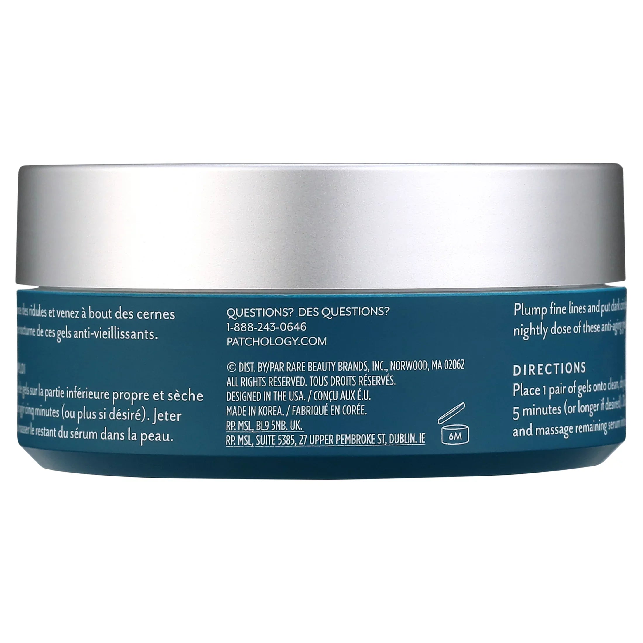 Masks, 30 Night Eye Patchology Gels FlashPatch Under Restoring Eye Count