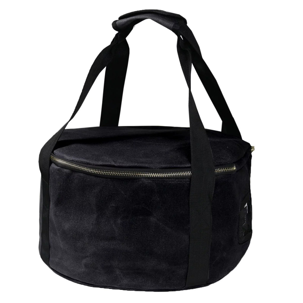 Bag Multipurpose ,exterior 12" for Carry Dutch Accessories Durable Camping Storage Black Bag BBQ Handbag Activities Container - Oven Cookware ,Fishing