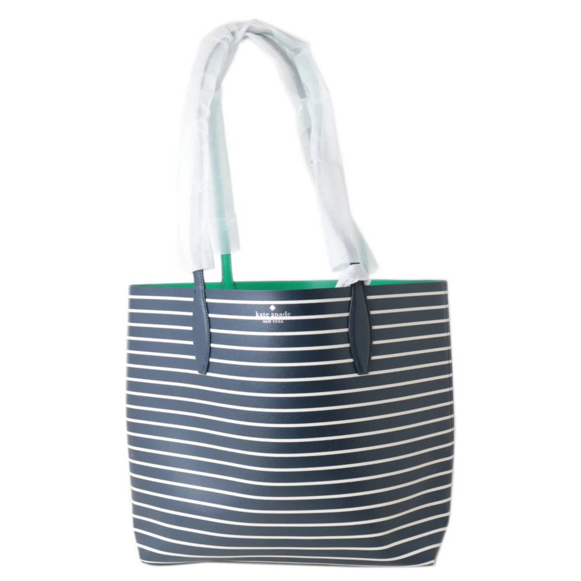 New Tote WKR00612 Reversible Pre-Owned / spade kate new (460) Bag (Good) Arch York Kate Spade Surprise Striped Large york