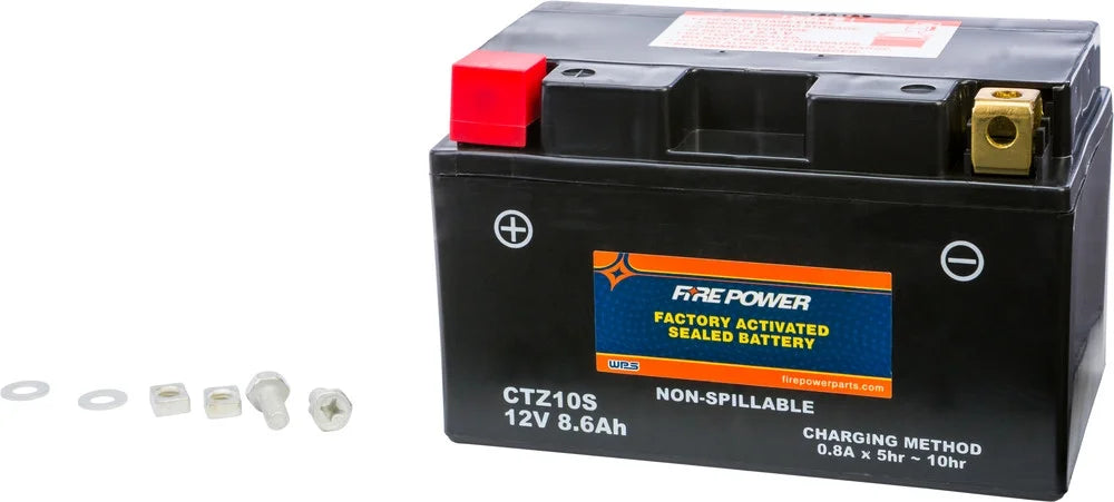 CTZ10S Battery Activated Sealed With YZF-R6 Yamaha Power Compatible 2006-2017 Fire Factory