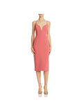 Sheath Evening STUART outfit Strap 10 Below Coral Spaghetti Knee Womens JILL The