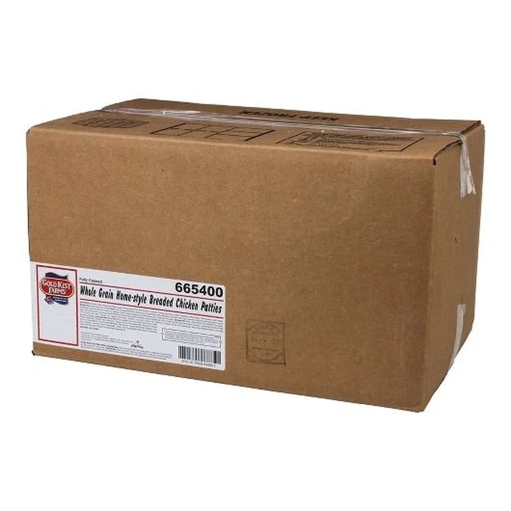 Patty, -- Homestyle Cooked Pound per Fully case Whole Gold 6 Grain Chicken Breaded Kist 5