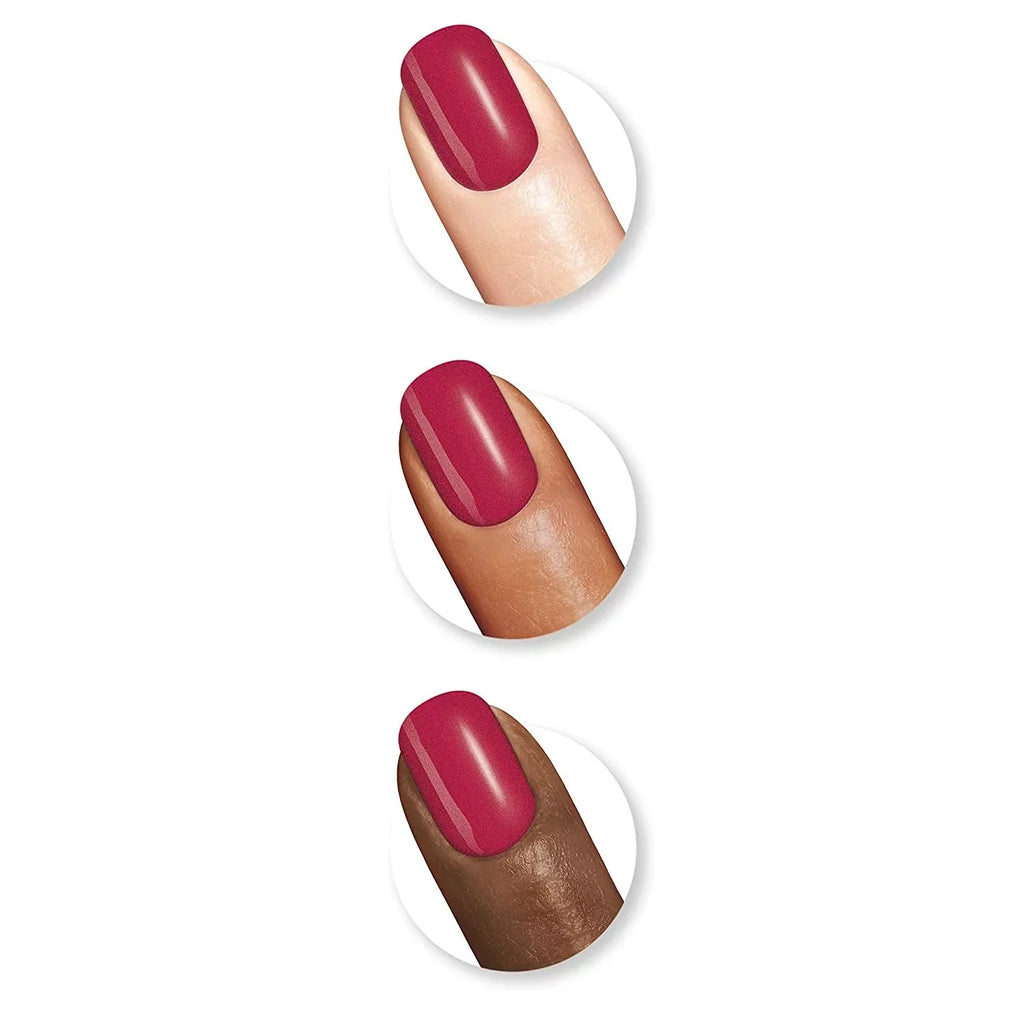 Nail Gel Hansen Bordeaux Sally Duo Polish, Miracle Glow Pack