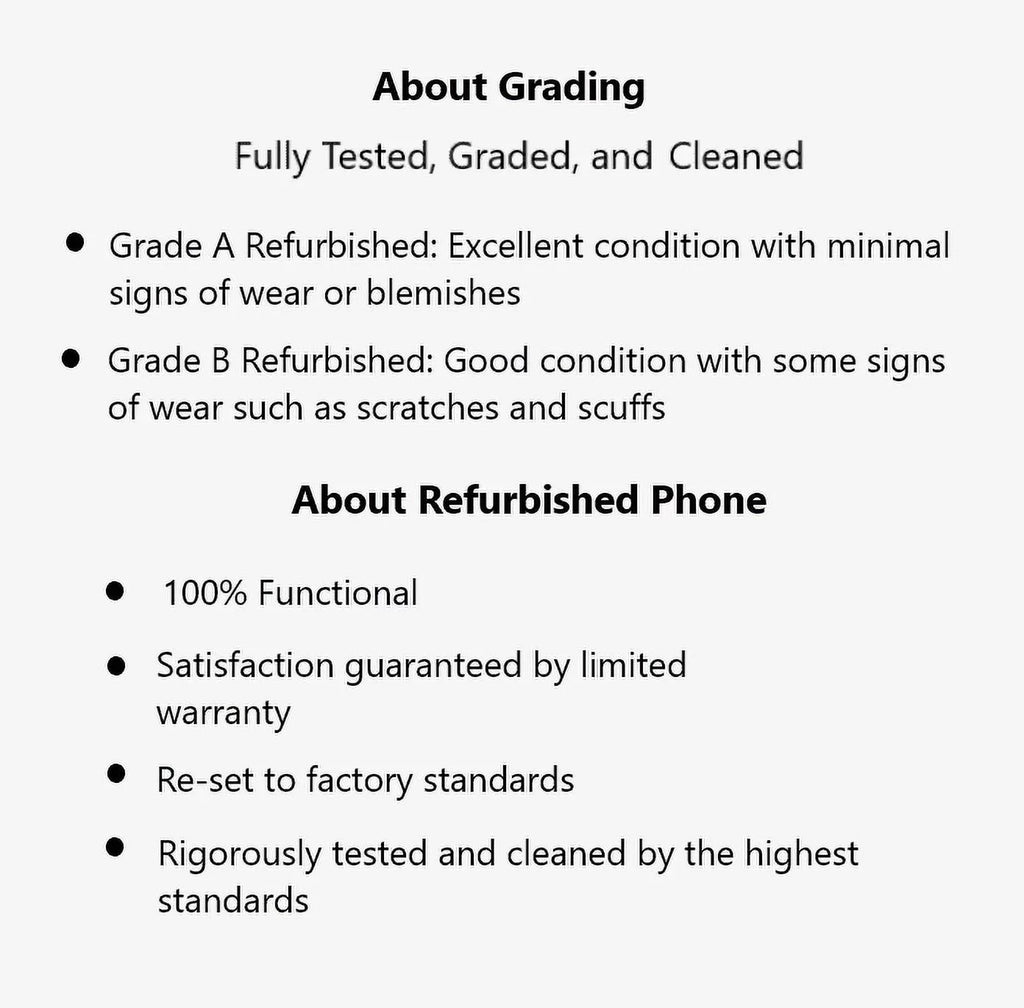 64GB Restored Smartphone Fully X Unlocked iPhone Space (Refurbished) Gray