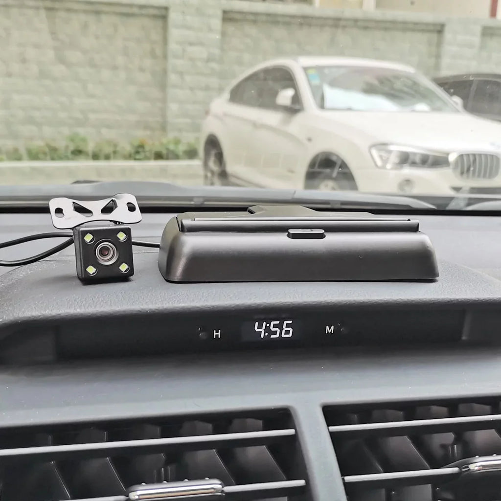 Reverse 4.3in Rear HD Car System Plate Parking Monitor License Backup Camera View