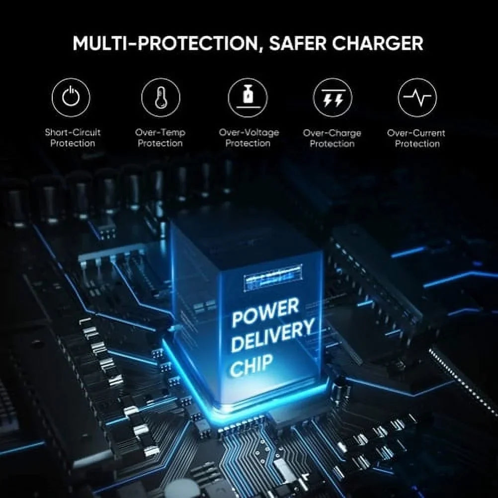 Key2 Charger S61 Home S48c Long Vivo 10ft G90 - LE S42 USB-C KEYone, Plus, Power BOLD G9, XI PD BLU 5 for N1 Type-C Blackberry CAT Fast Cable Pro, Wall Q1G 18W - Quick - Adapter