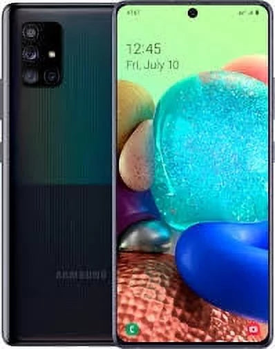 (Refurbished) A71 Cube Galaxy Prism 5G Restored Black (Unlocked)