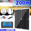 kit with solar light emergency solar exterior MDHAND car 200W charger controller source home camping charge panel