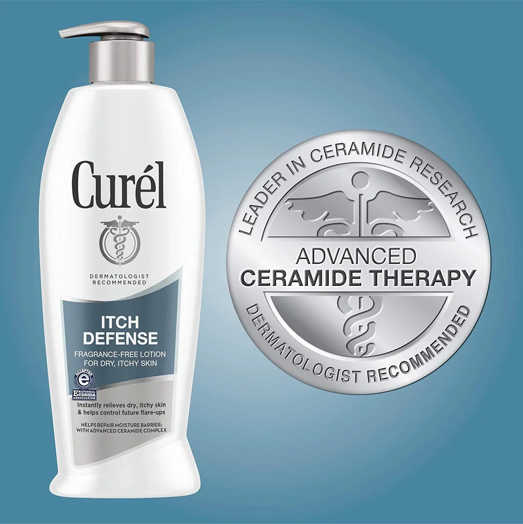 Lotion, oz Unisex Itch Fragrance-Free 13 Defence Curel