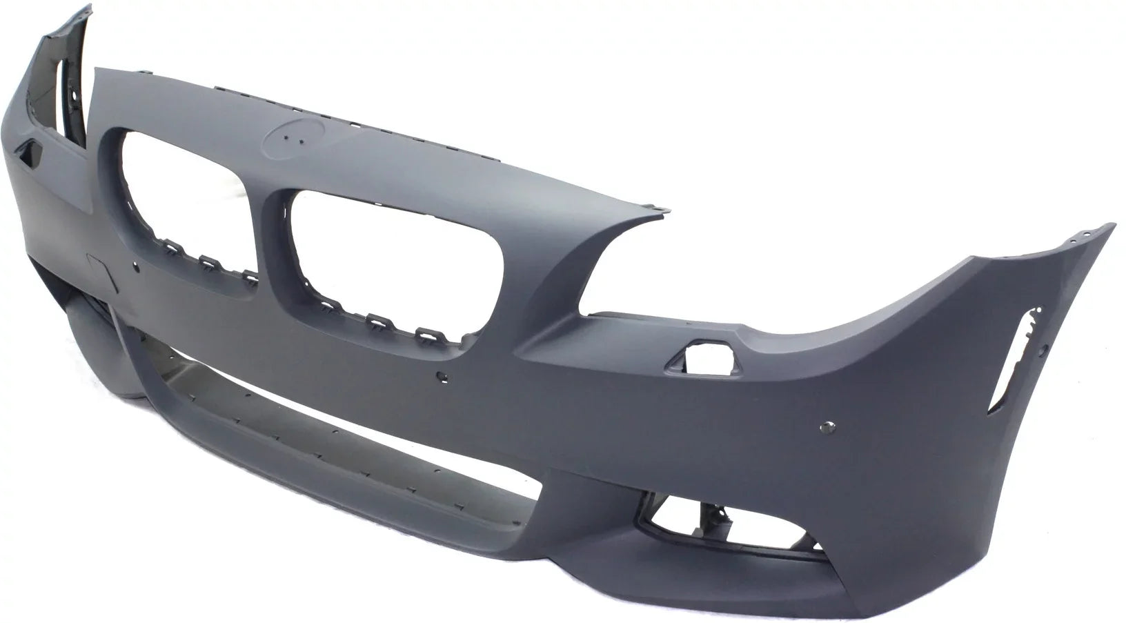 with For Compatible Pkg Holes Side and 2014-2016 BUMPER COVER Sensor PDC M Primed 5-SERIES Front Sedan/Hybrid Cam View with