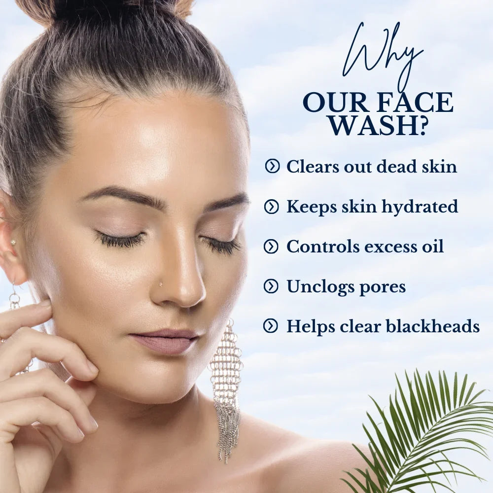 Blackhead Vera - USA, Shea 4oz with Helps To a Facewash Face Oil, Remover in Balance Wash, Soften, & Skin, Rosemary and - Aloe Cleanser, Soothe as Cleanser Made Oil Butter Facial Organic Gentle