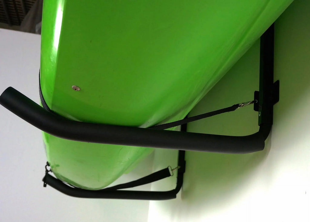 Safety Rack Kayak for 1 Storage Single Mount Sparehand Wall with Strap