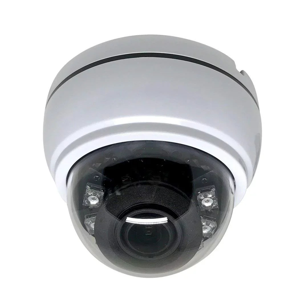 CAMERA MEGAPIXEL 2.4 ANALOG 2.8-12MM VARIFOCAL INDOOR SENSOR HD IMAGE TVI/AHD/CVI/CVBS DOME IR 1080P FULL