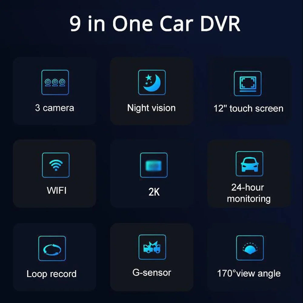 Recorder Camera and moobody with Angle Wide Interconnection Auto Car Driving Dashcam WIFI
