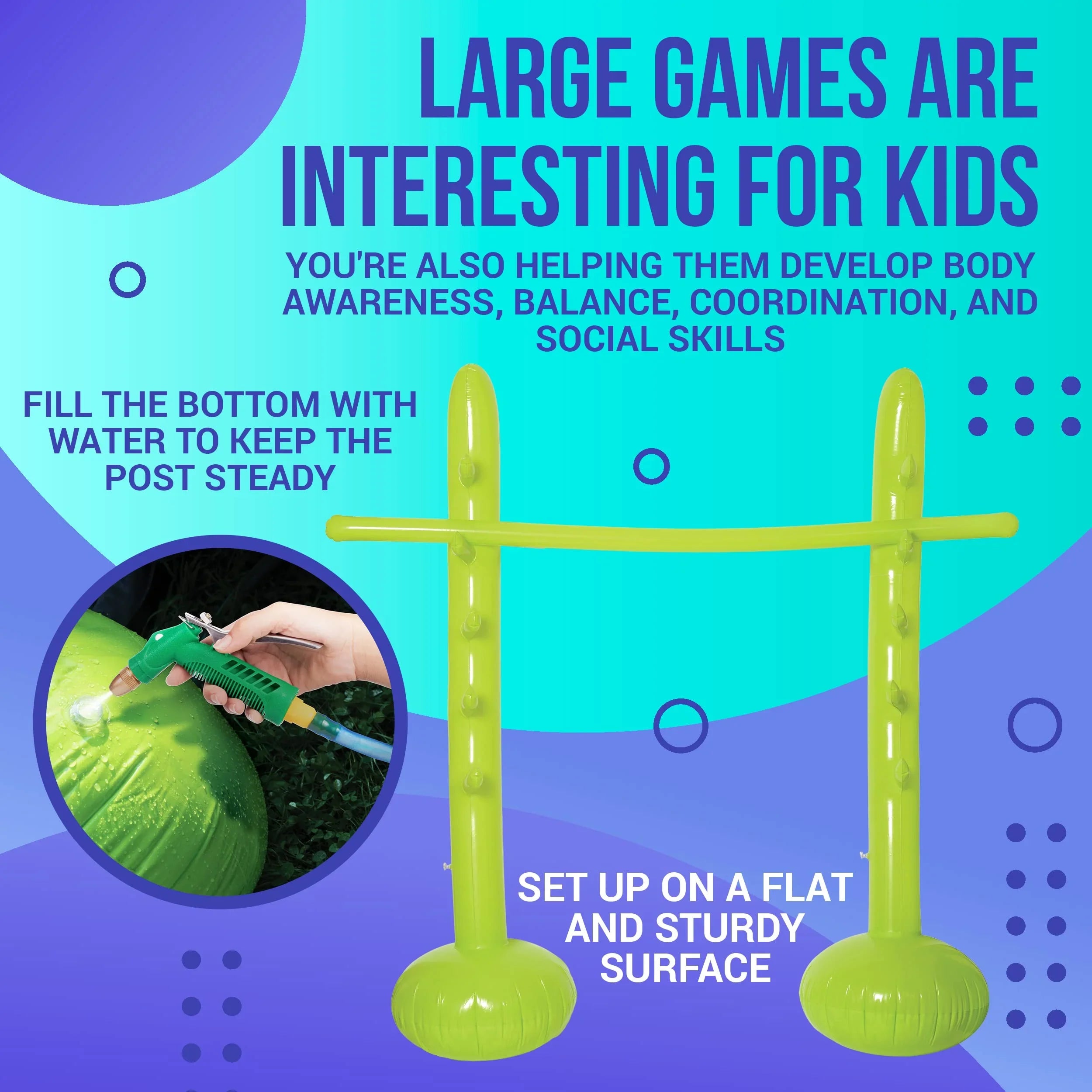 for Adults Inflatable and Toys Game Kids Toys Pool More Party Limbo Games Birthday Games, for exterior - Beach, for Toddler Kid Adults, for Limbo Party Game and Picnic, Indoor Kids for Inflatable and -