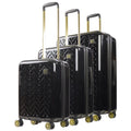 Piece Grove Wheels, and Inch, 22, Hardshell 31 Black Rolling 27, Spinner Suitcase 3 Set with Luggage,