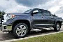 Stainless N-Fab | Steel Polished Tundra Toyota with Steps Length Podium by RealTruck Cab Gas Stainless | Compatible Steel, SRW 2007-2021 Hpt0786Cc-Ss Crewmax | Beds, All